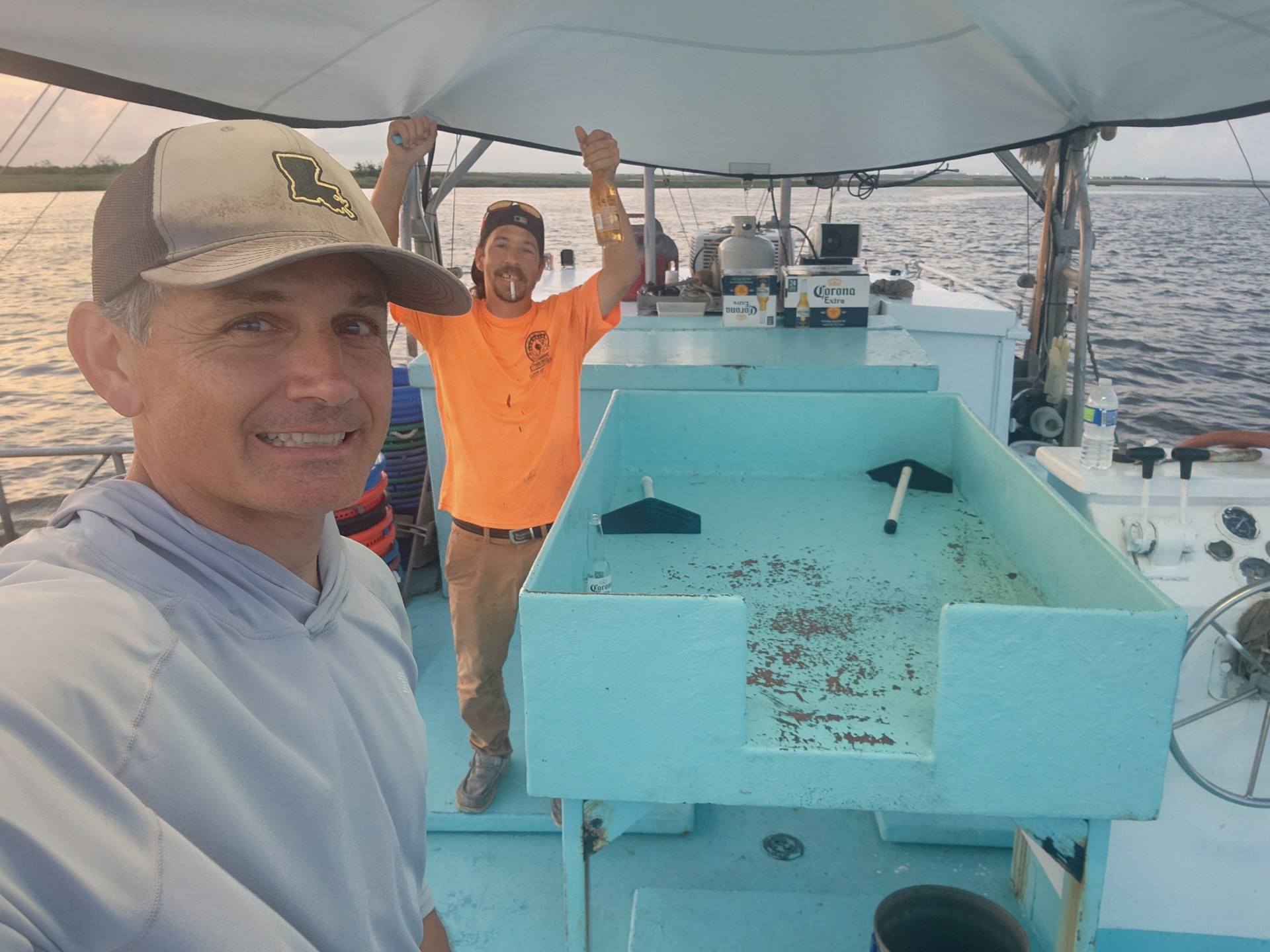 The Miss Carol — a second view of this traditional Louisiana shrimp trawler